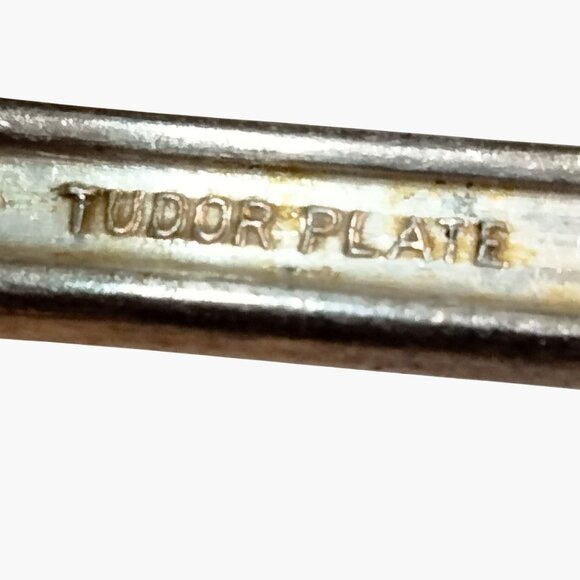 Tudor Plate Oneida Community Gravy Ladle Silver Plated Floral Pattern - Picture 7 of 8